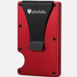 Slimline Wallet - Crimson Red