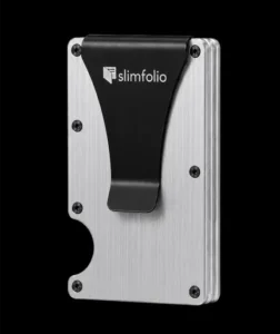 Slimline Wallet - Natural Titanium