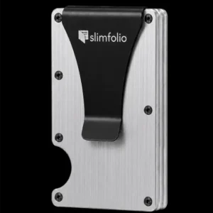 Slimline Wallet - Natural Titanium